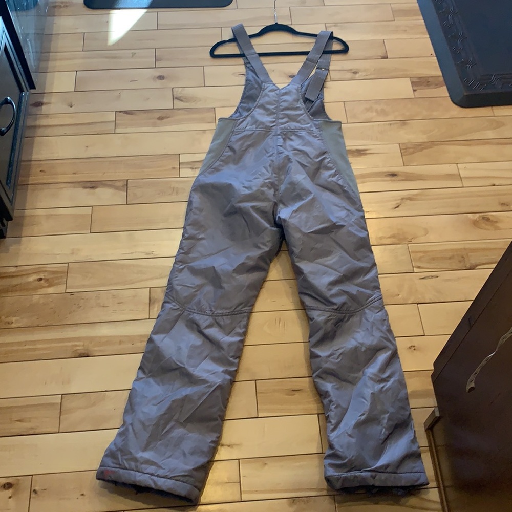 Vintage SKYR Gray Bib Overalls Snowpants Snow Gear